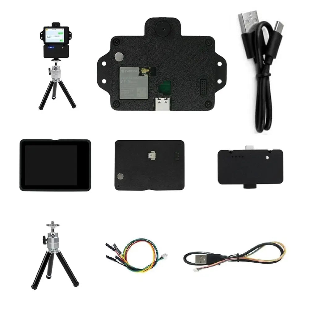 XiaoR GEEK ESP32-S3 Vision Module With Adjustable Tripod and Portable Power Module(OV3660 Camera)