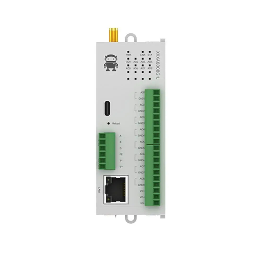 M31-XXXA0008G-L Wireless remote IO module Multi-channel analog/switch quantity acquisition control Built-in wireless module supporting Modbus RTU, wireless remote acquisition (DI/DO/AI/AO).