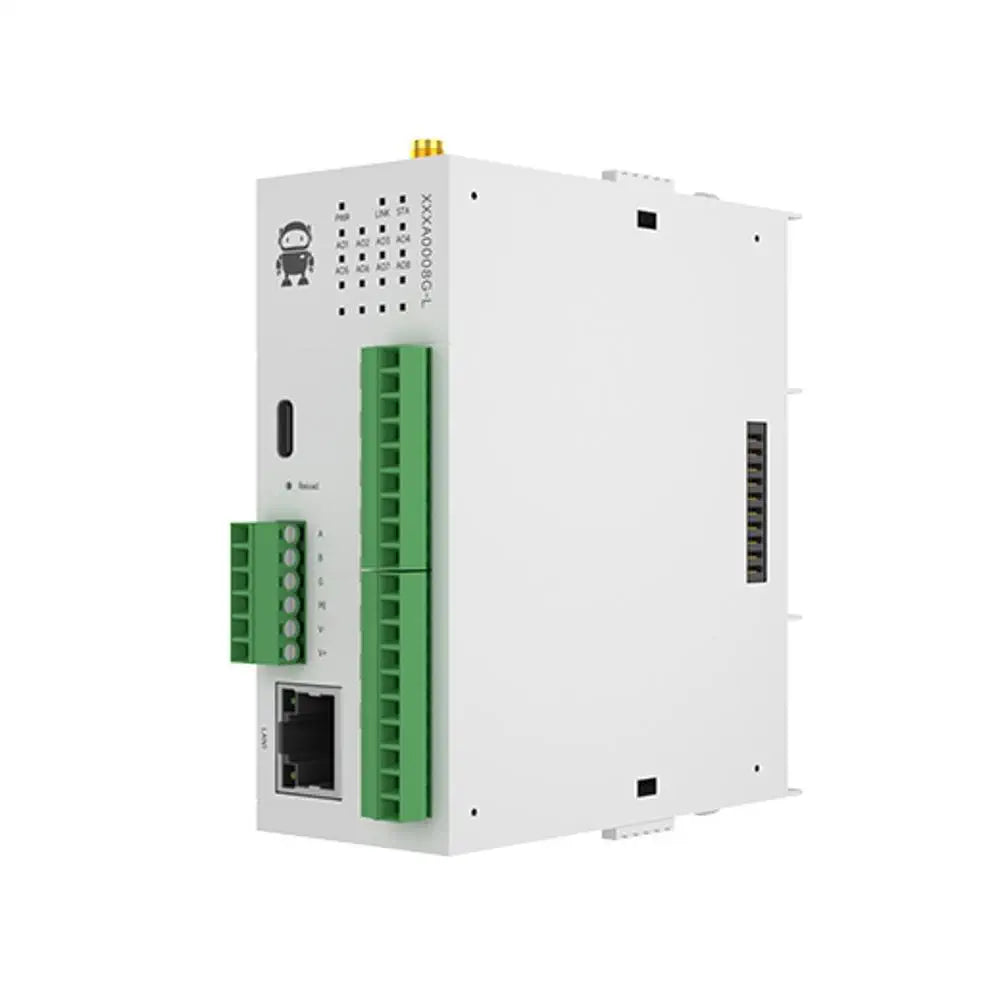 M31-XXXA0008G-L Wireless remote IO module Multi-channel analog/switch quantity acquisition control Built-in wireless module supporting Modbus RTU, wireless remote acquisition (DI/DO/AI/AO).