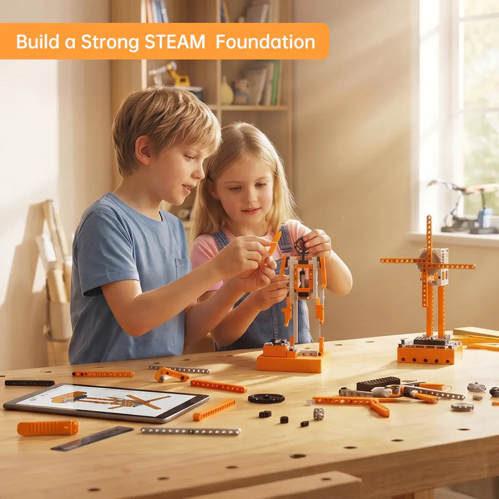 Hiwonder DaDablock Programmable Building Block Kit Powered by ESP32 with Sensor Expansion, LEGO-Compatible, Supports Scratch &amp; Python (Ultimate Kit)