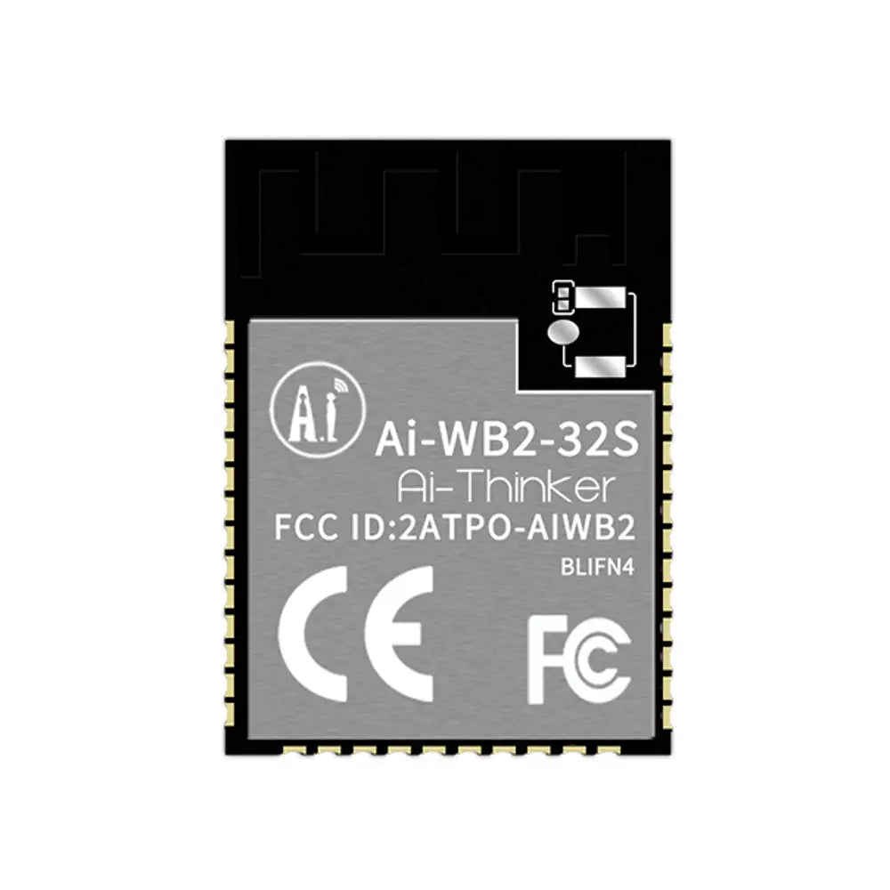 WiFi Bluetooth BLE two-in-one Module Ai-WB2-32S On-board Antenna Compatible with ESP32-S