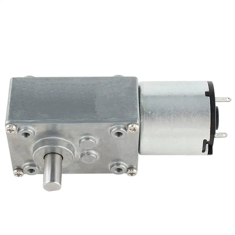 Compact size micro DC worm Gear Motor 24V - 130RPM