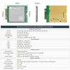 SIM7600G-H-M2 LTE Cat-4 Module, Global Coverage support 4G, GNSS, M.2 B KEY interface