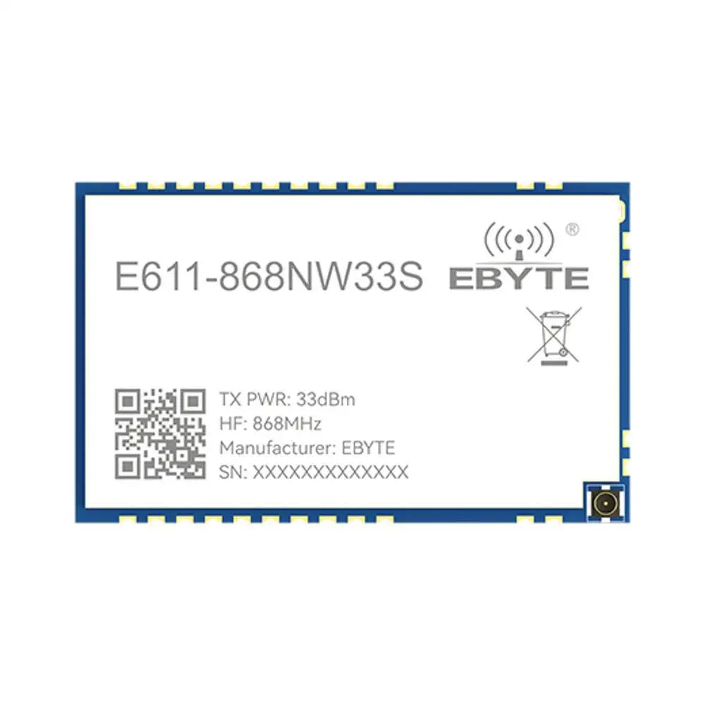 E611-868NW33S Long-distance data transmission image transmission Module Full duplex Star networking