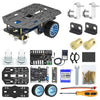 Yahboom MSPM0 Smart Robot Car Aluminum Alloy Chassis Kit-- Two-wheel drive