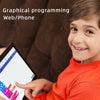 Happybot Bipedal Bionic Humanoid Dancing Robot, Micro:bit STEM Educational Robot– Scratch 3.0 Graphical Programming