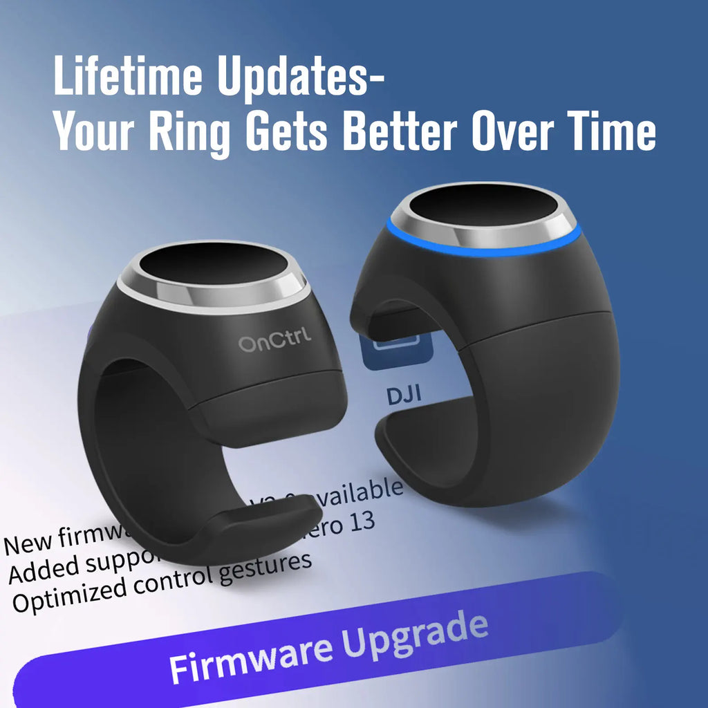 OnCtrl Ring II Smart Bluetooth Remote Control Ring - Wearable Motion &amp; Action Camera Controller
