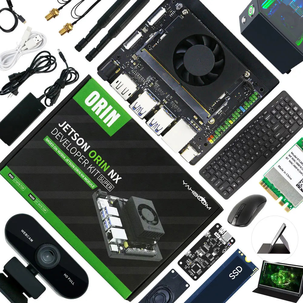 Jetson Orin NX Developer Kit 8GB RAM Super Version with NVIDIA Core Module for ROS AI Deep Learning-- Ultimate Kit