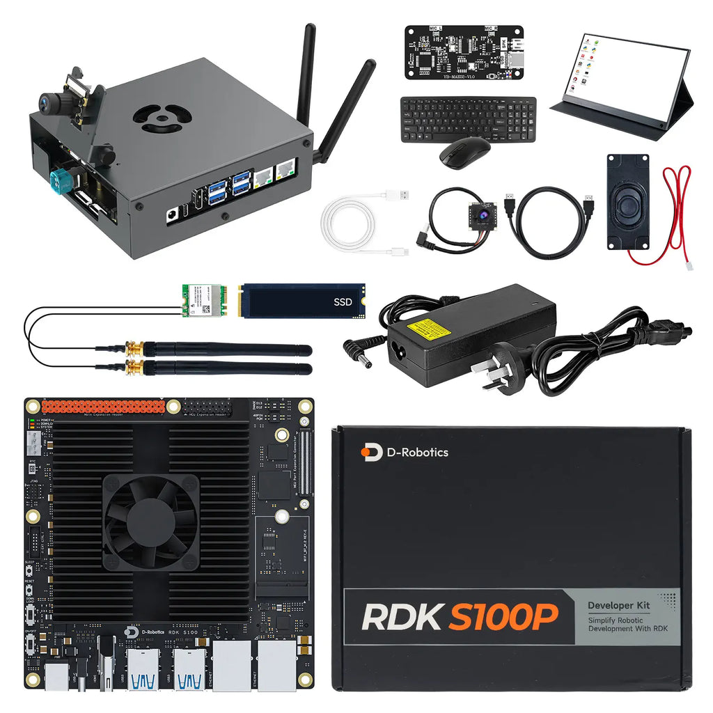 D-Robotics RDK S100P Development Board 128TOPS Computing Power BPU--Ultimate Kit