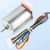 24D micro motor 370 motor with encoder 12V - 6000 RPM