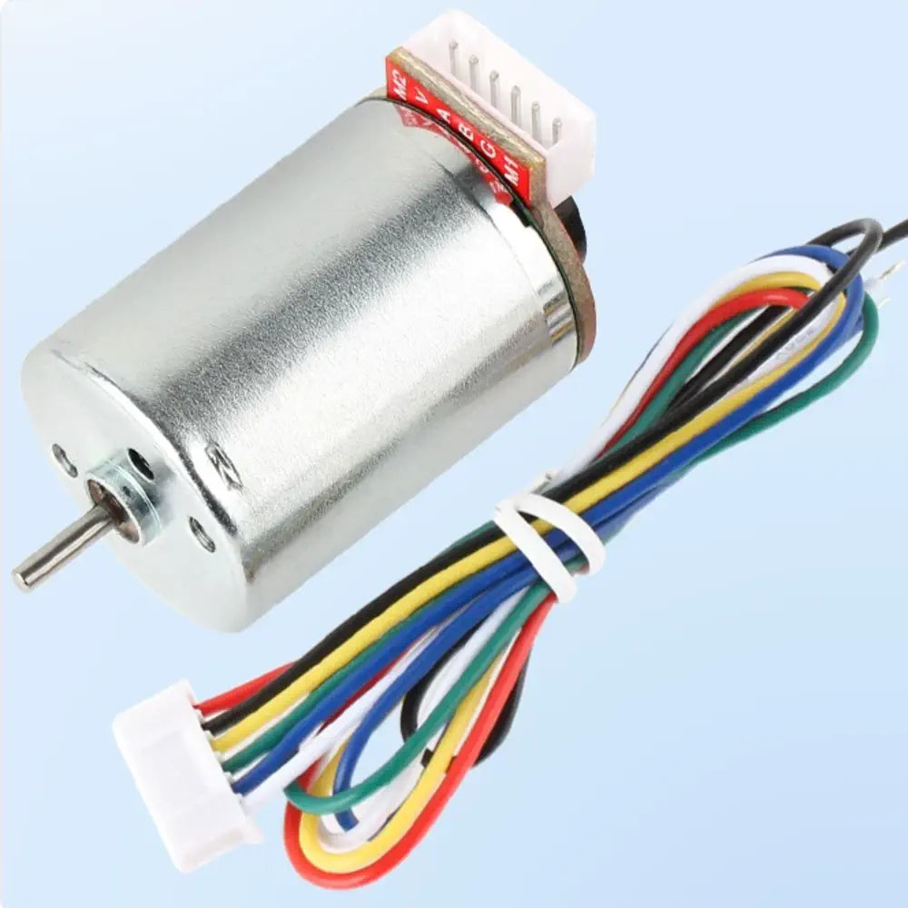 24D micro motor 370 motor with encoder 12V - 6000 RPM