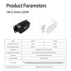 LIDARMAGIC 2D 166Hz 10sqm High Frequency Interactive LiDAR LM-G10 Black Version Fast Detection Ball Game Interaction