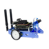 Jetbot AI Robot Car Kit – NVIDIA Jetson Nano Powered | Object Detection, Face Recognition, Autonomous Driving &amp; Deep Learning | Python &amp; JupyterLab (Blue, Without Jetson nano)