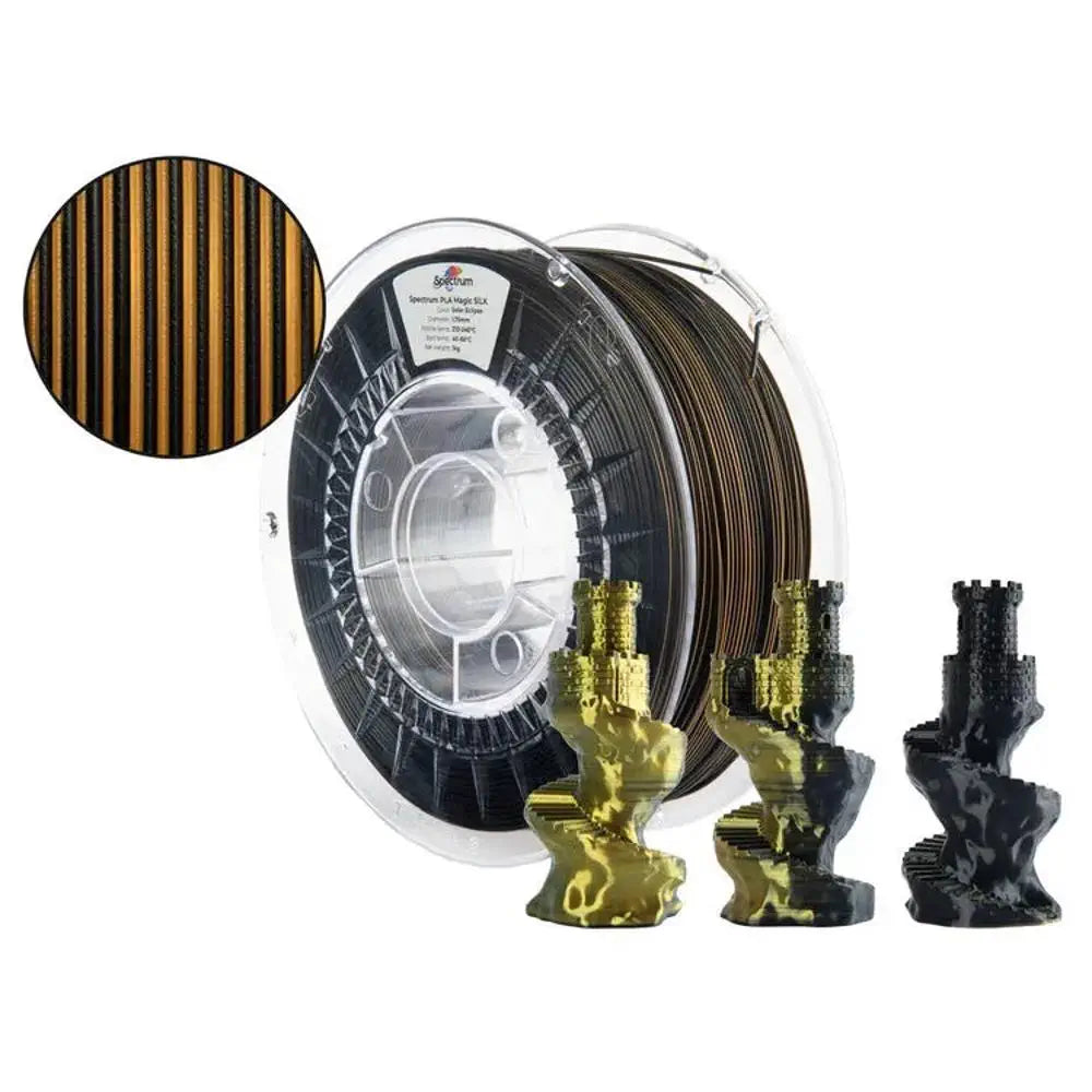 Spectrum PLA Magic SILK Solar Eclipse Refill Filament - 1.75mm, 1kg