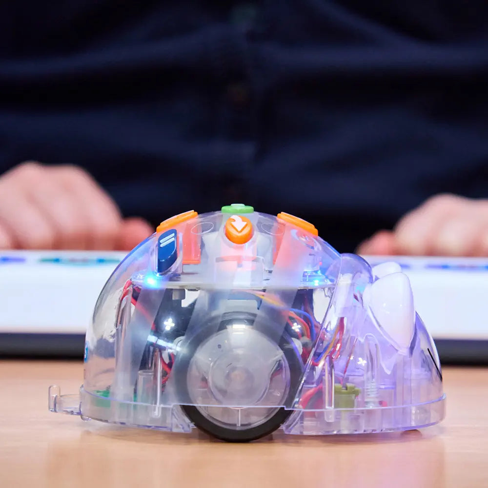 Blue-Bot Bluetooth Programmable Floor Robotics &amp; Tactile Reader Pro Classroom Coding Bundle