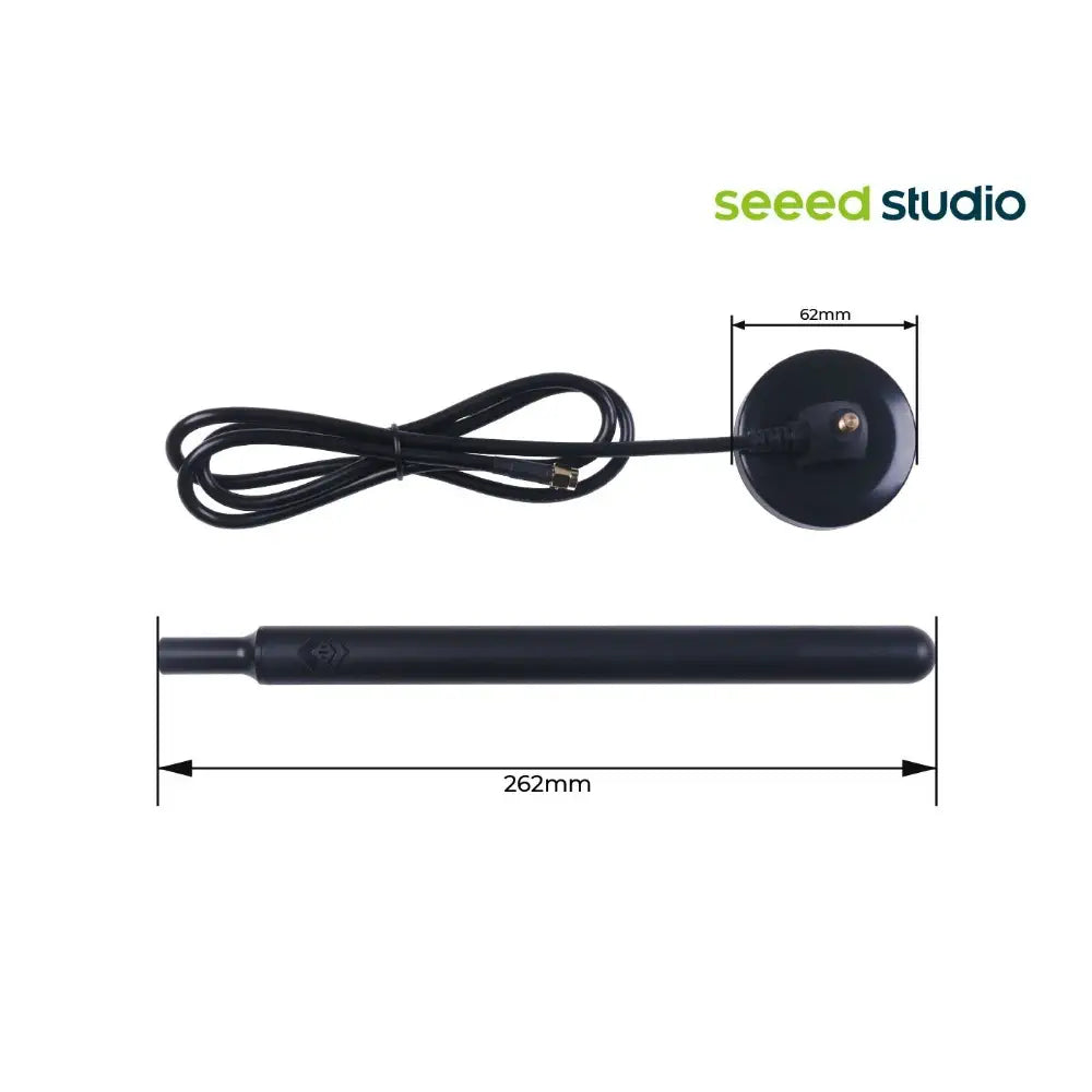 SeeedStudio Long Range Indoor Antenna Kit, 860-930MHz, 3dBi, 295mm (Omnidirectional for LoRaWAN & ISM)