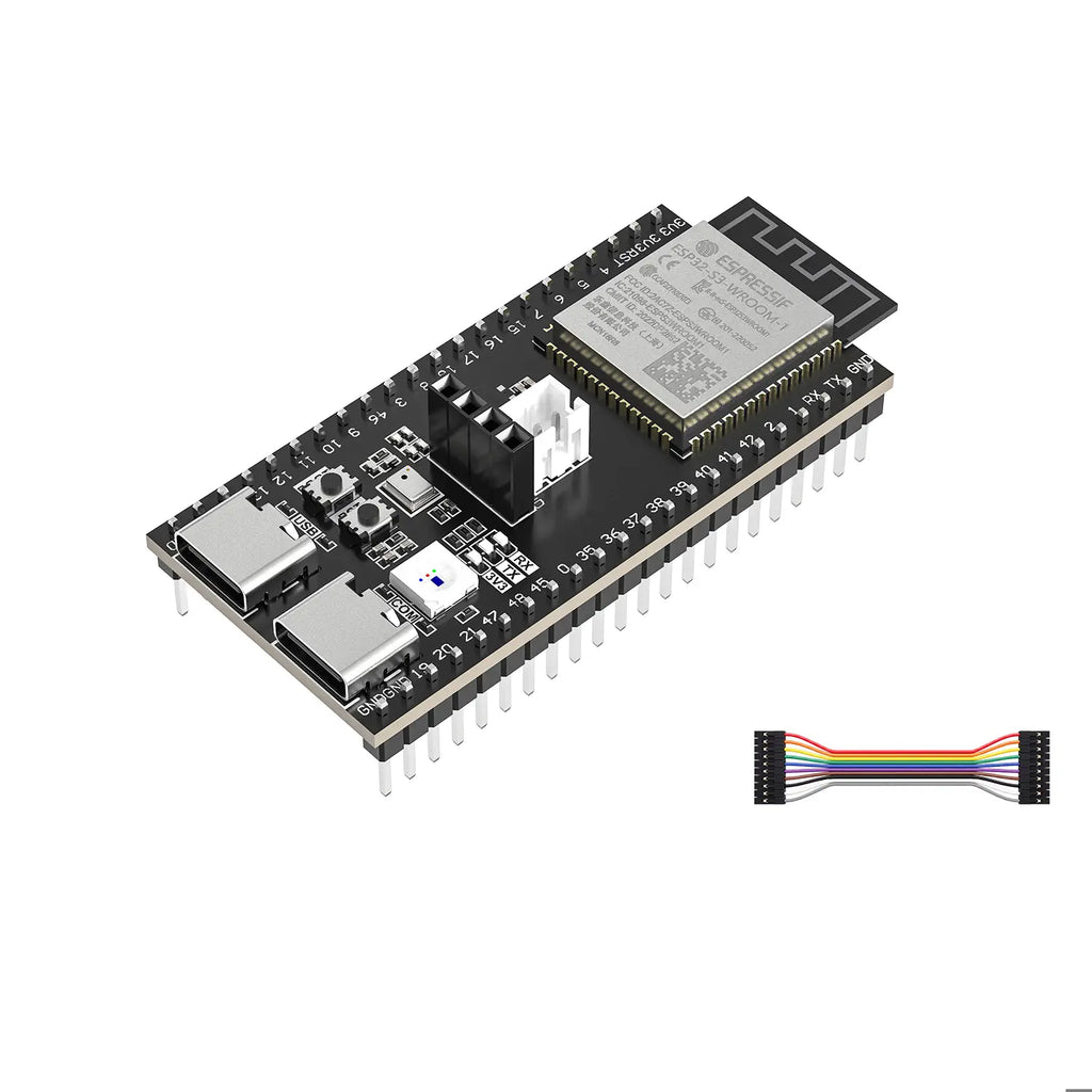 Yahboom ESP32-S3 core board 16MB Flash 8MB PSRAM built-in 2.4GHz WiFi Bluetooth LE--Separate board