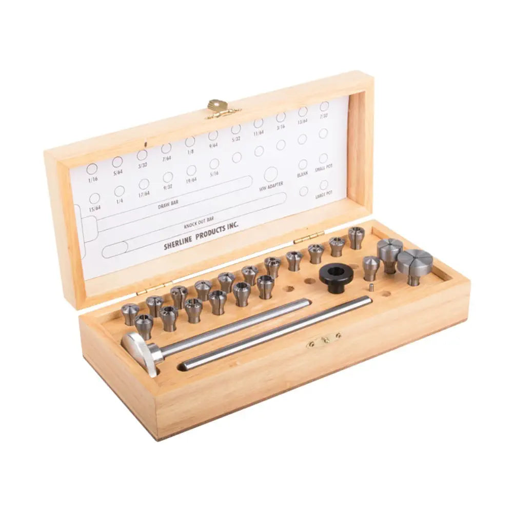 Sherline Deluxe WW Collet Set (Metric)