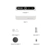 Turtle S 3D scanner, scan small object 10-300mm, 0.01mm accuracy, 0.05mm resolution, 30pfs