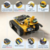 Yahboom Last:bit Programmable Tank Car with 3DOF Robotic Arm(Standard Version without Microbit)