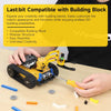 Yahboom Last:bit Programmable Tank Car with 3DOF Robotic Arm(Superior Version without Microbit)