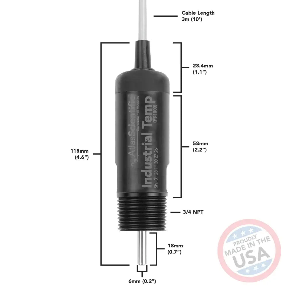 Industrial PT-1000 Temperature Probe