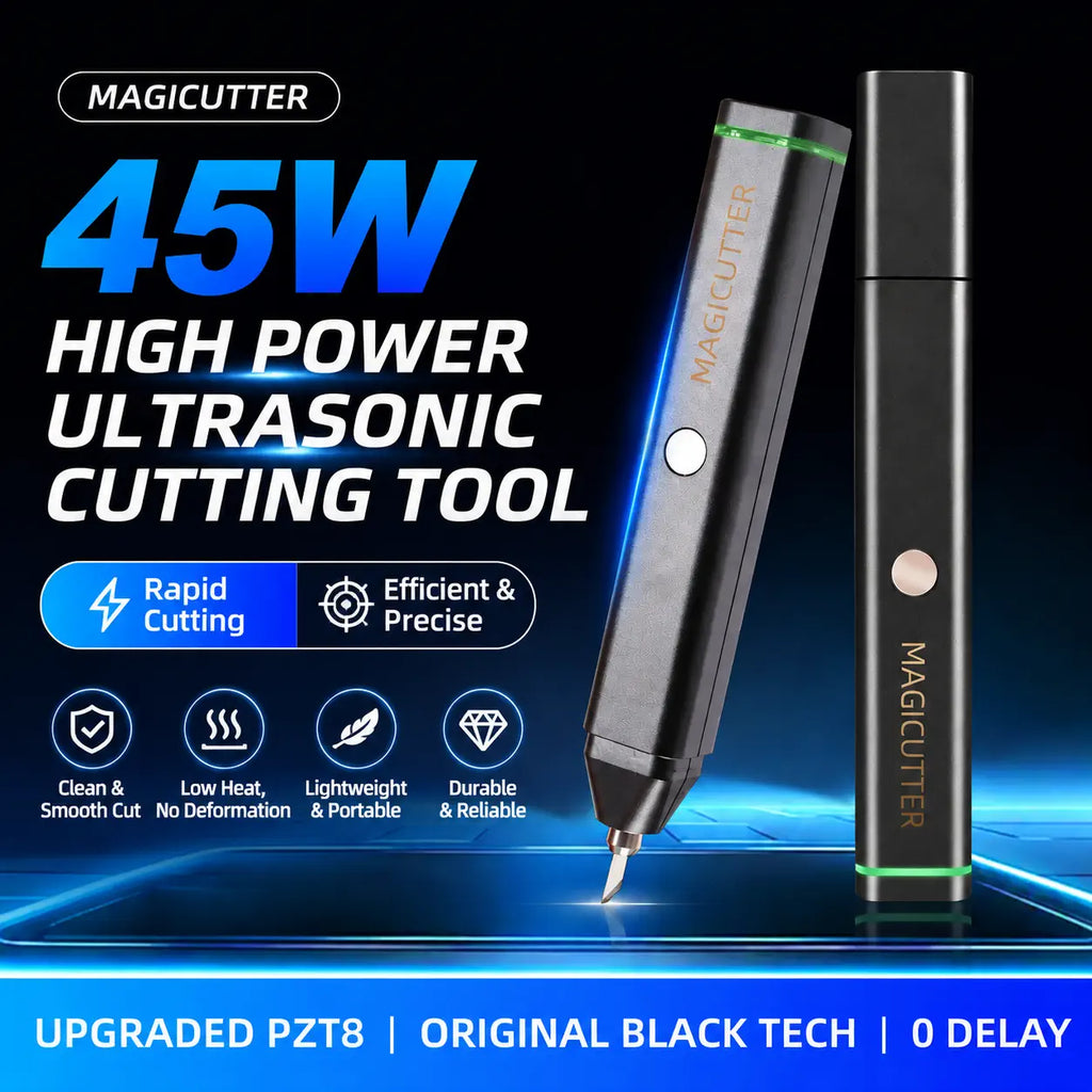 Magicutter 45W Ultrasonic Cutter with 6 Interchangeable Blades
