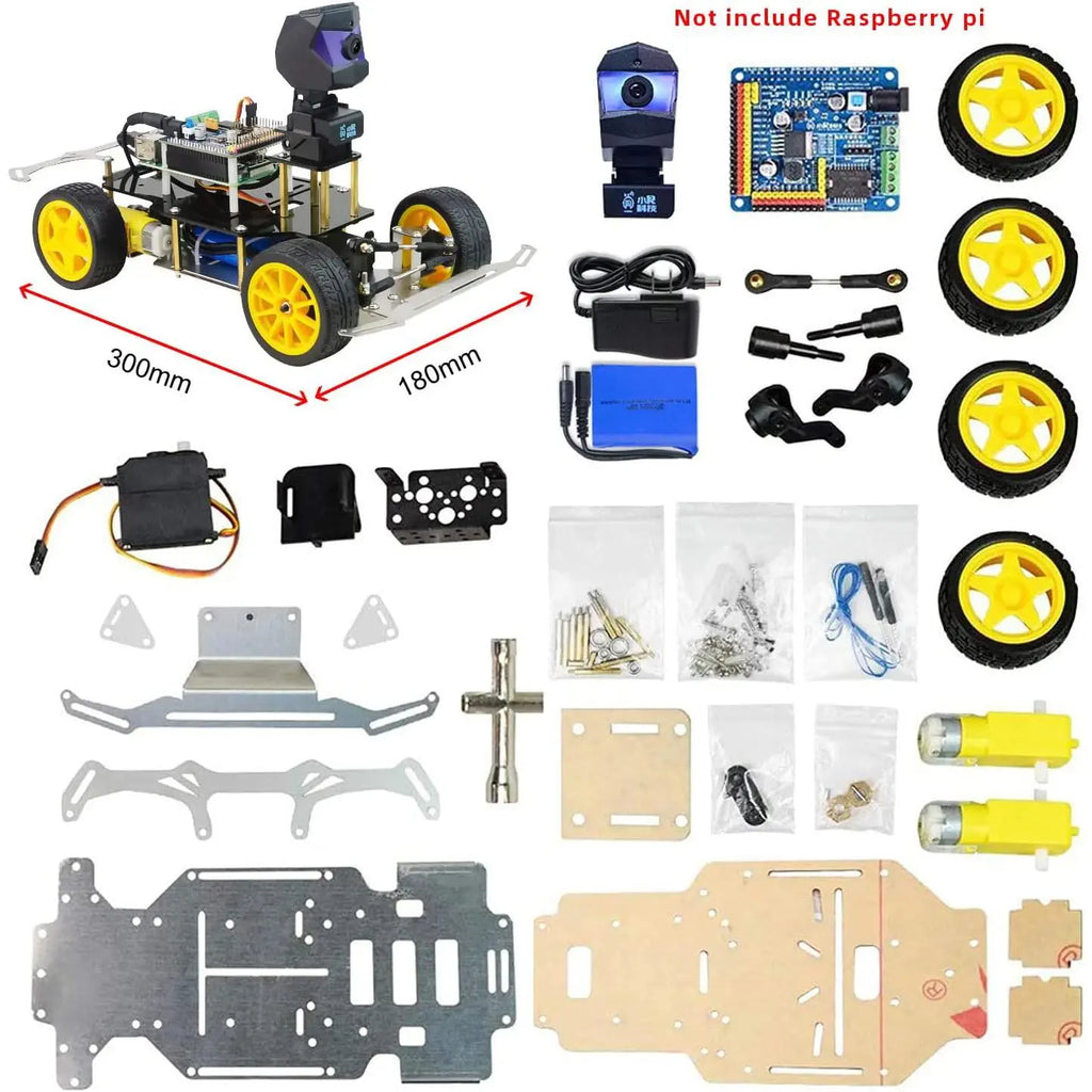 XiaoR GEEK Donkey Car Starter Kit Open Source DIY Self Driving Platform (w/o Raspberry Pi)