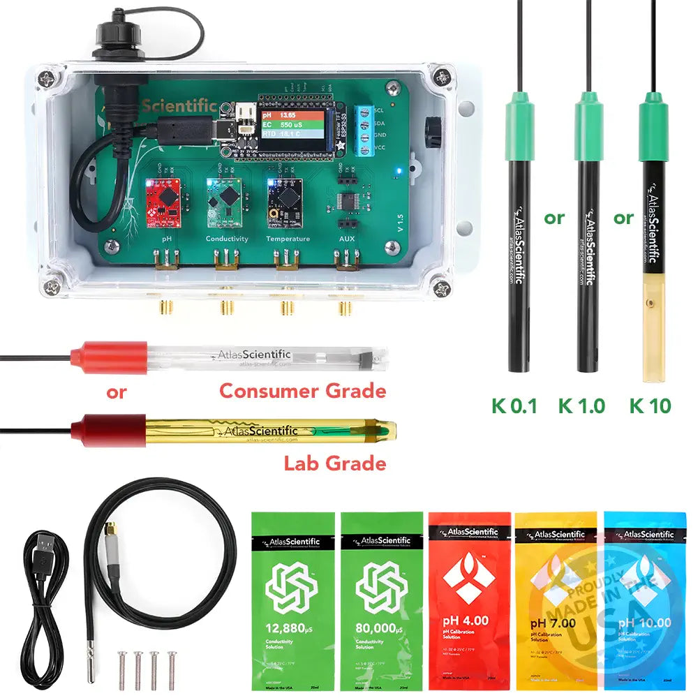 Atlas Scientific Wi-Fi Hydroponics Kit K 10 - 10 uS/cm