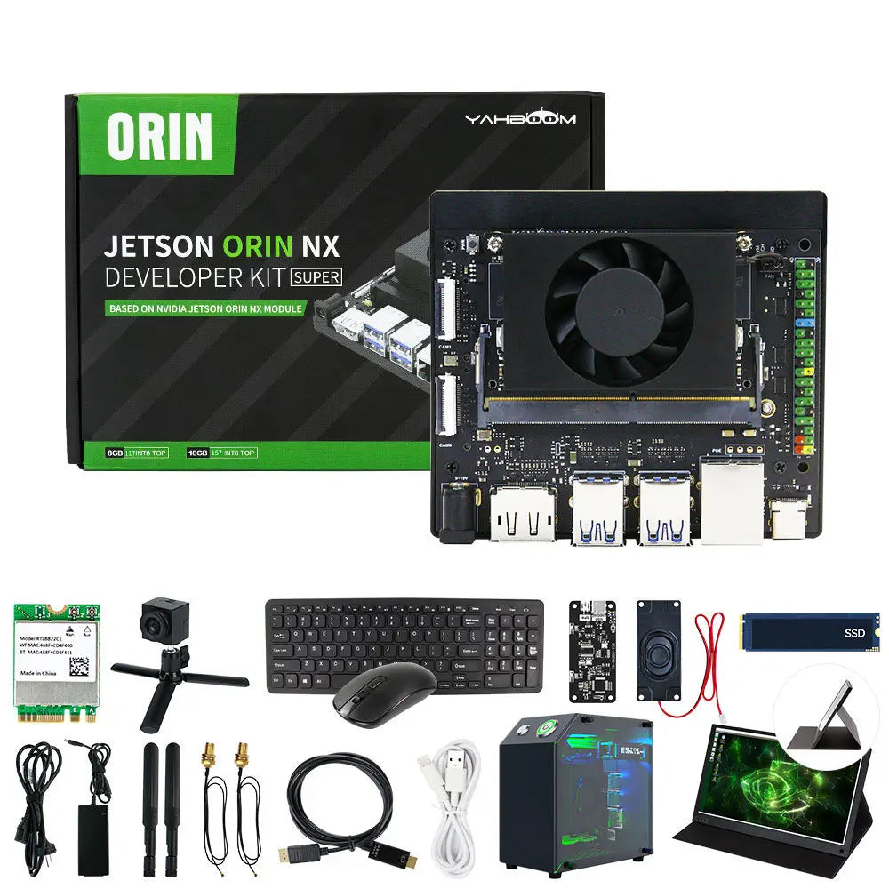 Yahboom Jetson Orin NX 16GB Super Development Kit Based On NVIDIA Core Module For ROS AI Deep Learning--Ultimate Kit