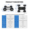 XiaoR GEEK OmniMatrix M1 Programmable Mecanum Robot Base, 10kg Payload Open Robotics Platform with ESP32, 360° Omnidirectional Drive, Expandable for Raspberry Pi, Jetson &amp; ROS2 Projects