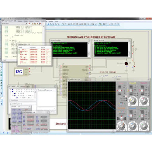 Proteus VSM Software for ARM Cortex-M3