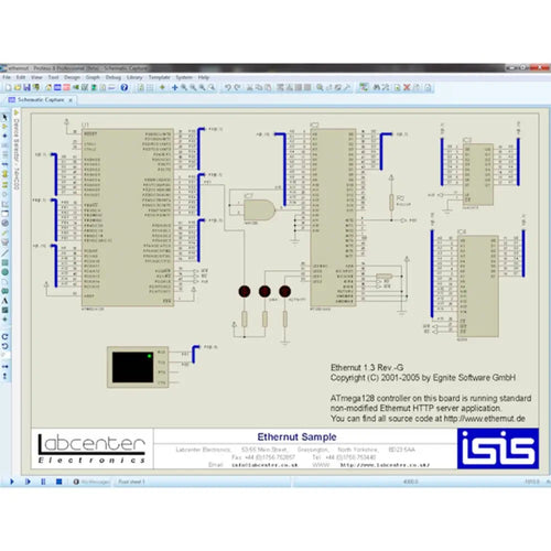 Proteus VSM Software for Atmel AVR Microprocessor