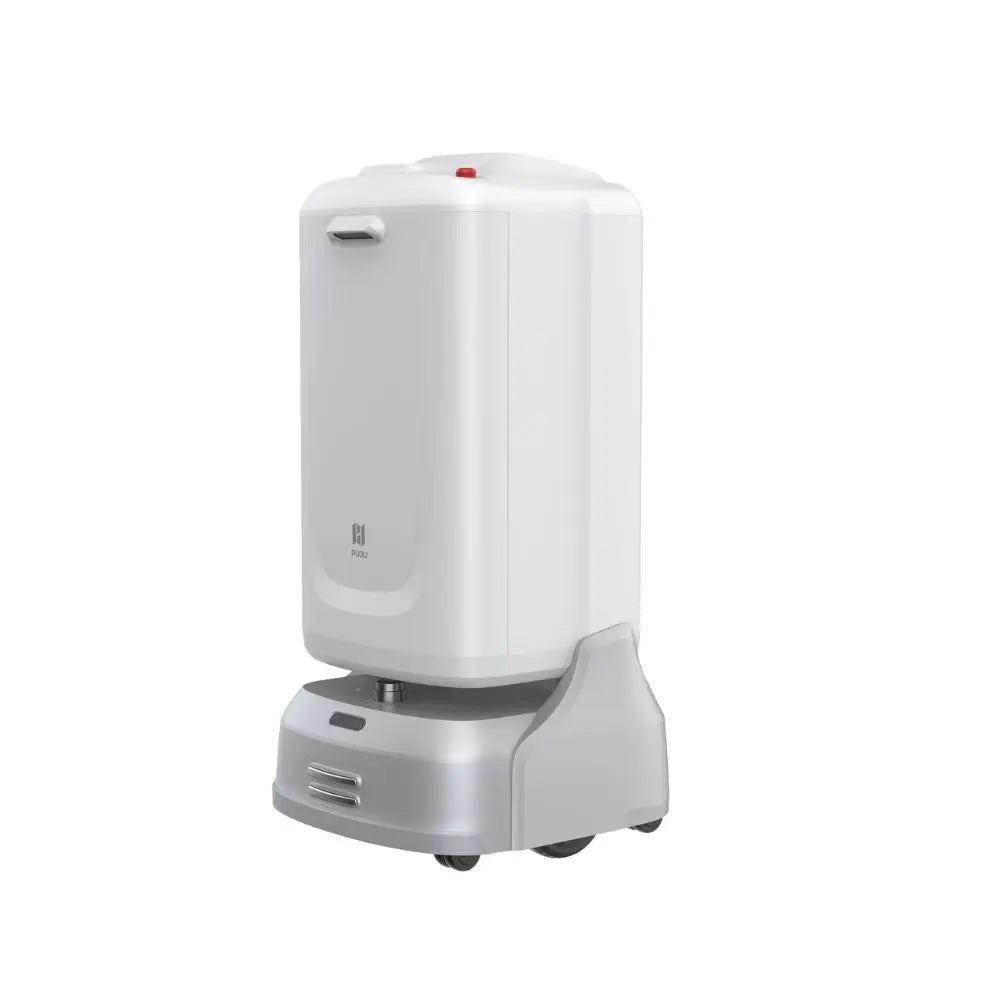 PUDU FlashBot Max Building Delivery Robot (White) - RobotShop
