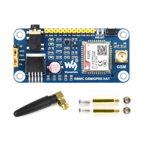 Waveshare R800C GSM/GPRS HAT for Raspberry Pi