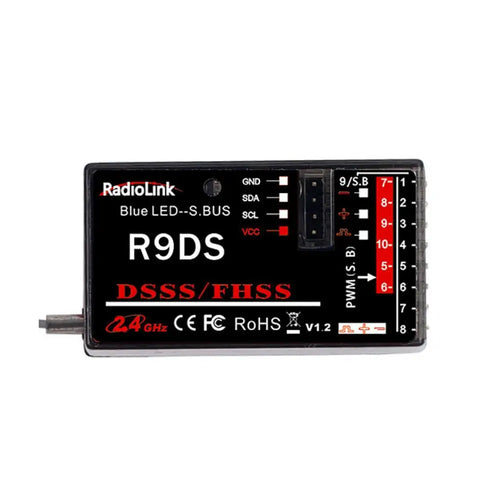 Radiolink R9DS 10-CH 2.4GHz DSSS & FHSS Receiver