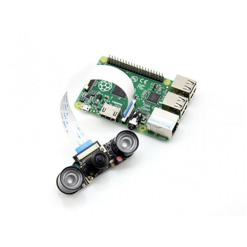Raspberry Pi Camera Module w/ Fisheye Lens and Night Vision