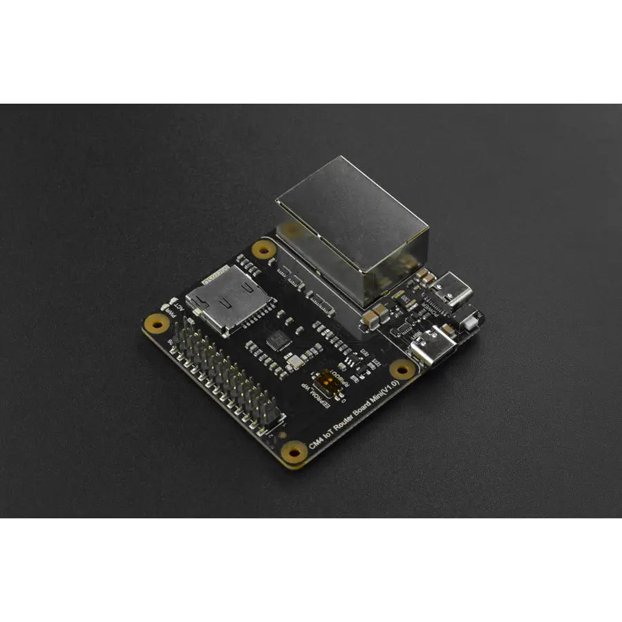 Raspberry Pi CM4 IoT Router Carrier Board Mini w/ Case, Power Supply & Cable (EU Standard)