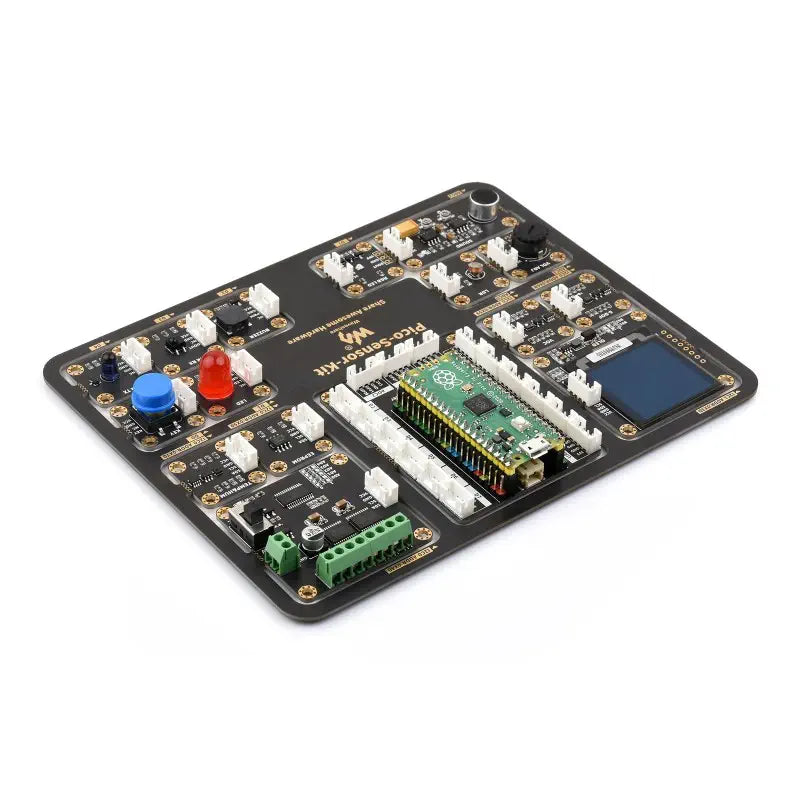 Waveshare Entry-Level Sensor Kit for RPi Pico w/ 15 Modules (Sensor Kit Only)