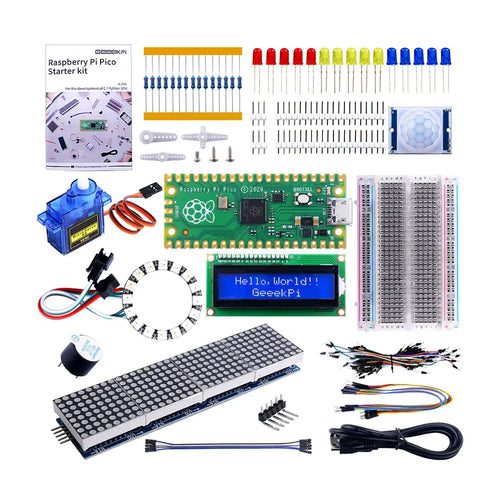 GEEEKPi Raspberry Pi Pico Starter Kit (MicroPython)