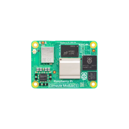 Raspberry Pi Compute Module 5 - 2GB RAM, 16GB EMMC, 2.4/5.0GHz Wi-Fi & Bluetooth 5.0 (CM5102016)