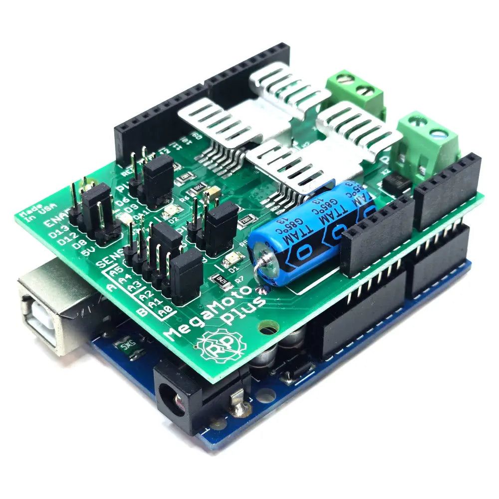 Robot Power MegaMoto Plus Dual Channel H-Bridge Motor Controller for ...