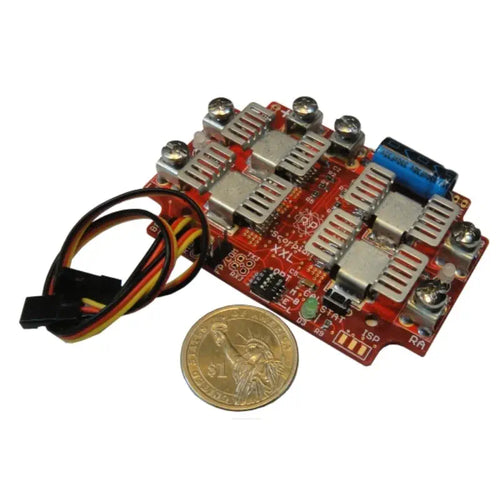 Robot Power Scorpion XXL Dual Channel R/C Motor Controller 20A, 6-28V w/ Enclosure & Fan