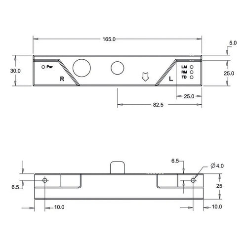 RoboteQ Magnetic Track Sensor