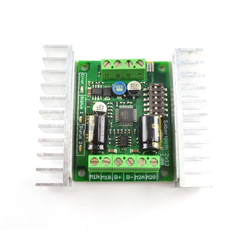 Sabertooth Dual 12A 6V-24V Regenerative Motor Driver