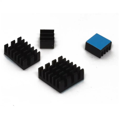 Seeedstudio Heat Sink Kit for Raspberry Pi 4B - Black Aluminum