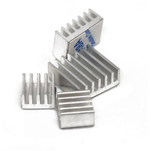 Seeedstudio Heat Sink Kit for Raspberry Pi 4B - Silver Aluminum