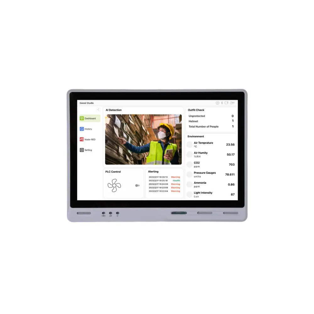 SeeedStudio reTerminal DM - 10.1'' Industrial HMI CM4104032 Raspberry Pi Industrial Panel PC