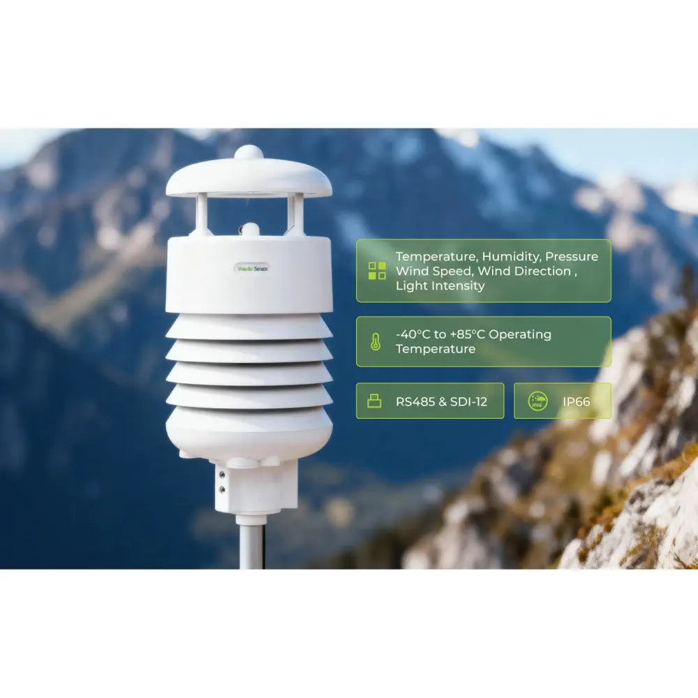 SeeedStudio SenseCAP S600-A 6-in-1 Compact Weather Station