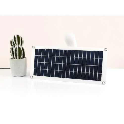 Semi-flexible Polycrystalline Silicon Solar Panel (18V 10W), Supports 5V Output